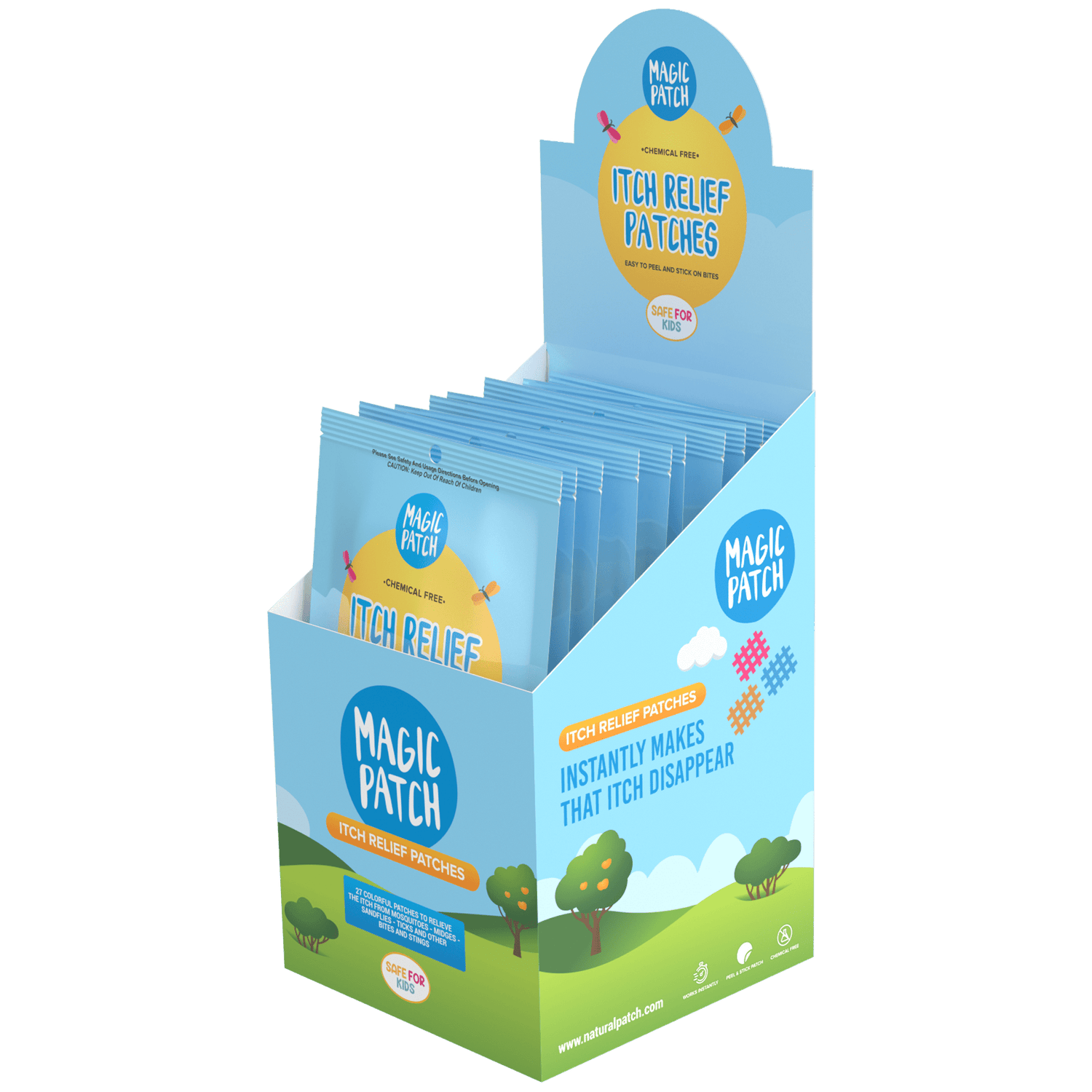 30 x MagicPatch individual resale packs in a Retail Display Box big image 1