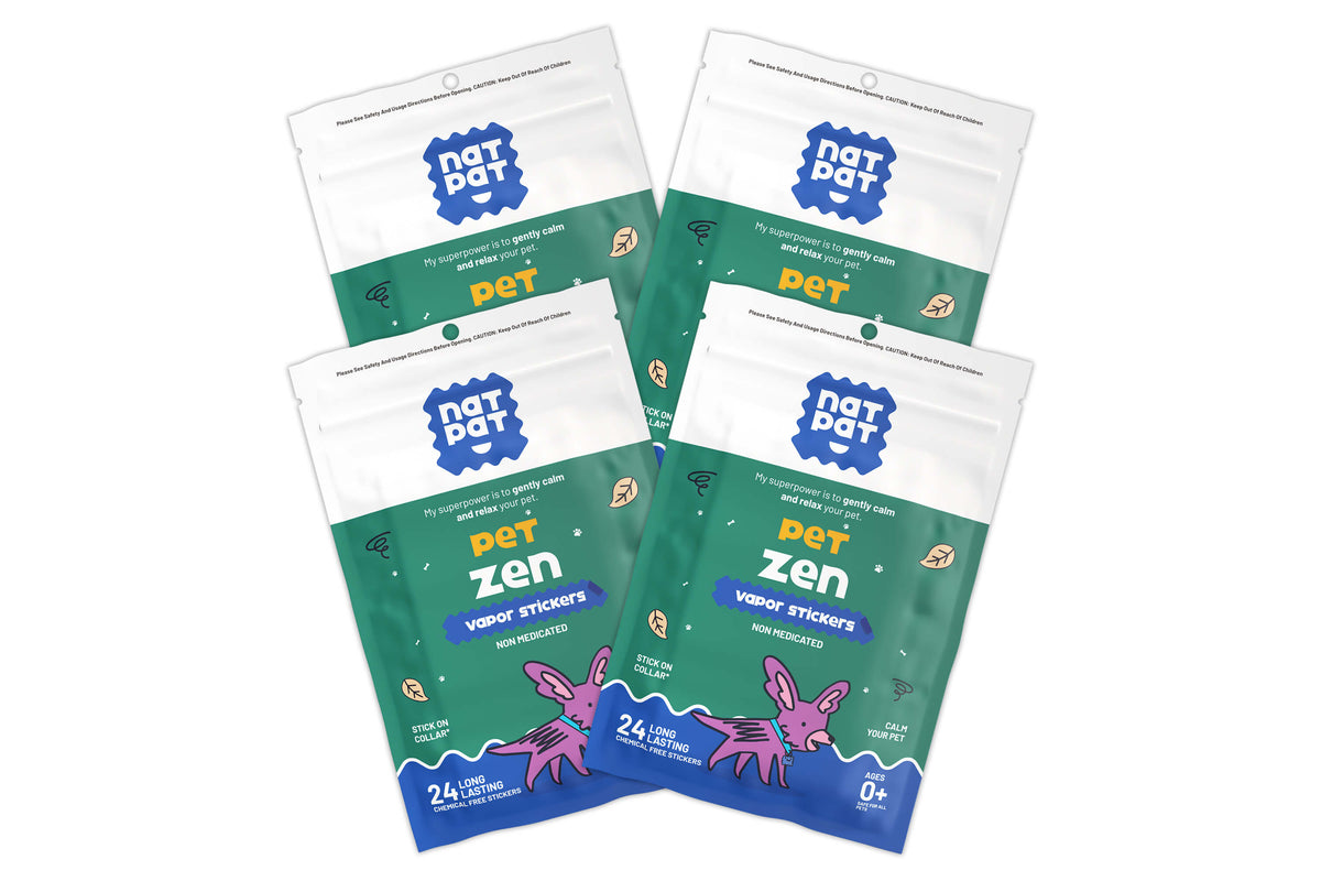 Pet Zen Vapor Stickers – Dog Stress Relief