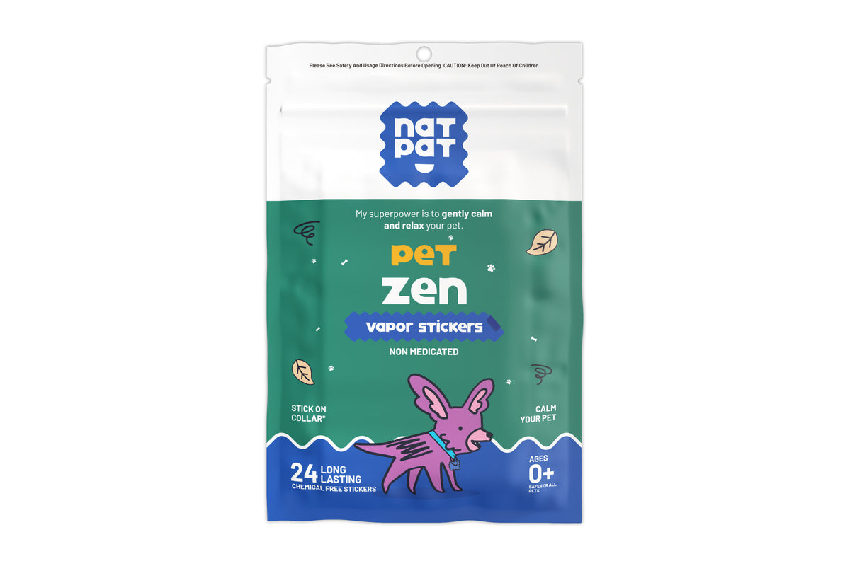 Pet Zen Vapor Stickers – Dog Stress Relief