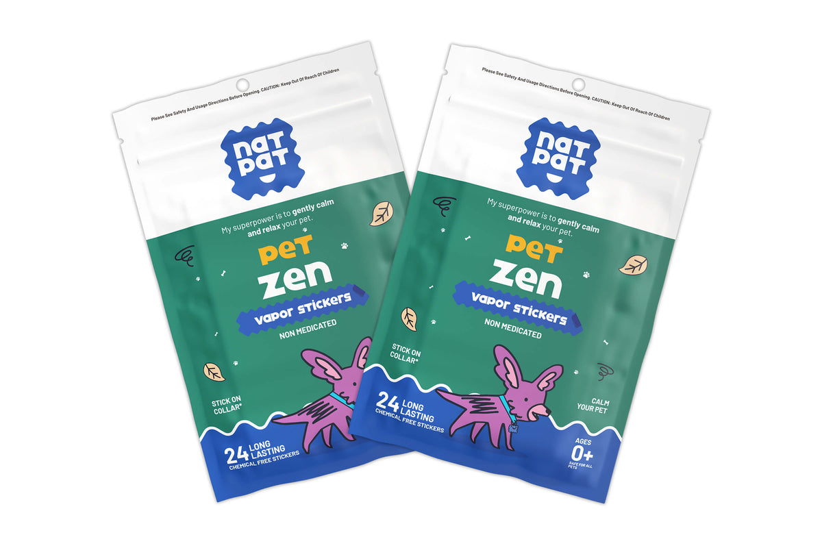 Pet Zen Vapor Stickers – Dog Stress Relief