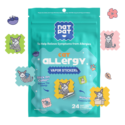 Cat Allergy Relief Vapor Stickers