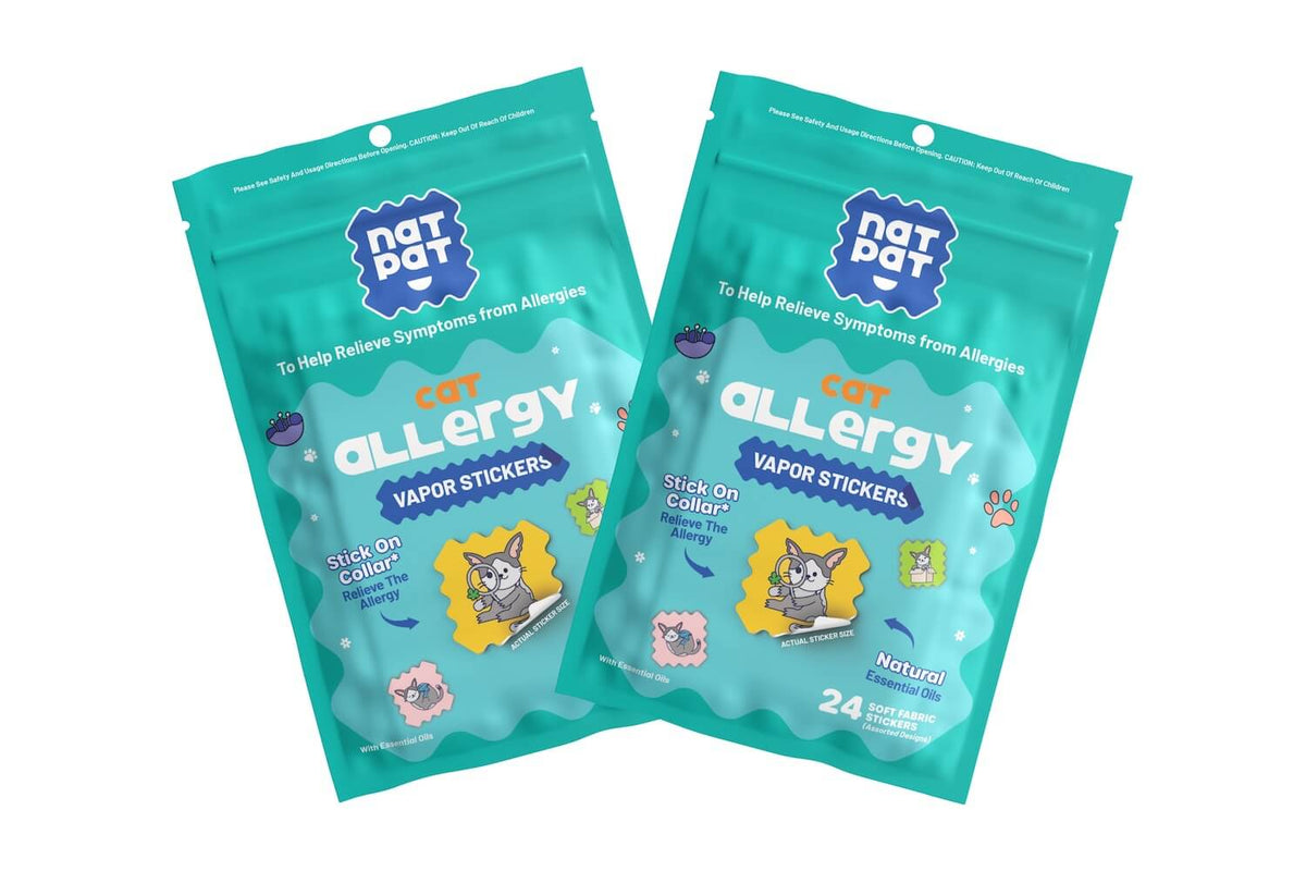 Cat Allergy Relief Vapor Stickers