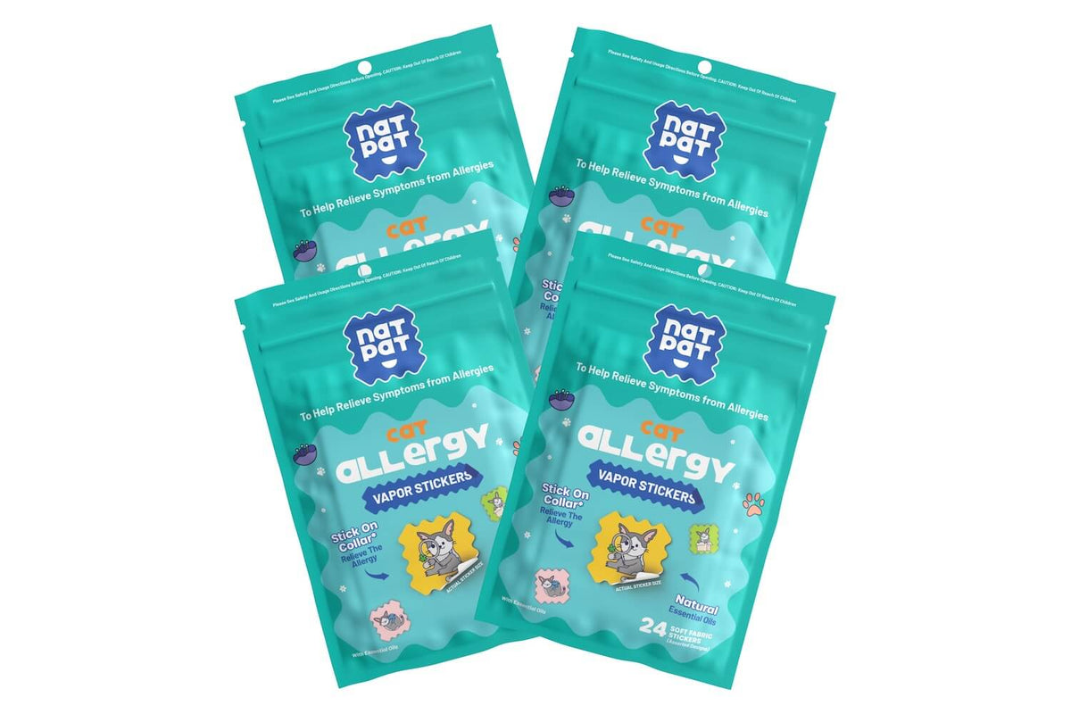 Cat Allergy Relief Vapor Stickers