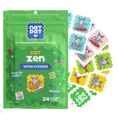 Cat Zen Stickers – Cat Stress Relief