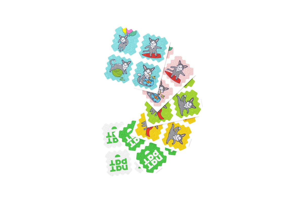 Cat Zen Stickers – Cat Stress Relief