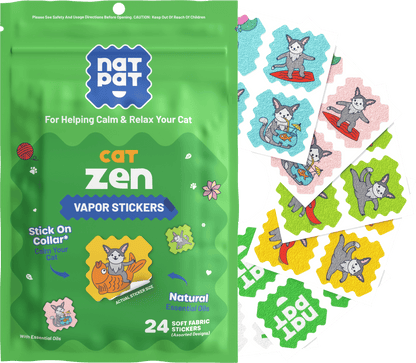 Cat Zen Stickers – Cat Stress Relief