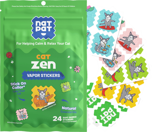 Cat Zen Stickers – Cat Stress Relief
