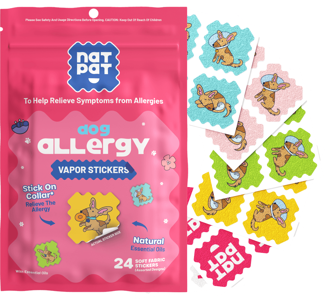 Dog Allergy Relief Vapor Stickers