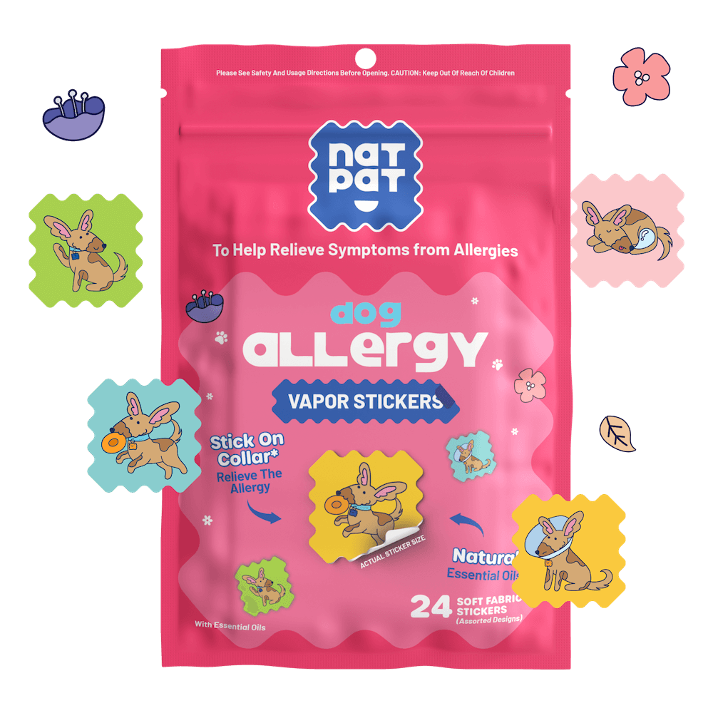 Dog Allergy Relief Vapor Stickers