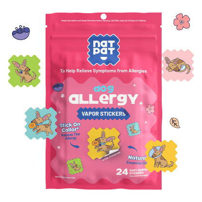 Dog Allergy Relief Vapor Stickers