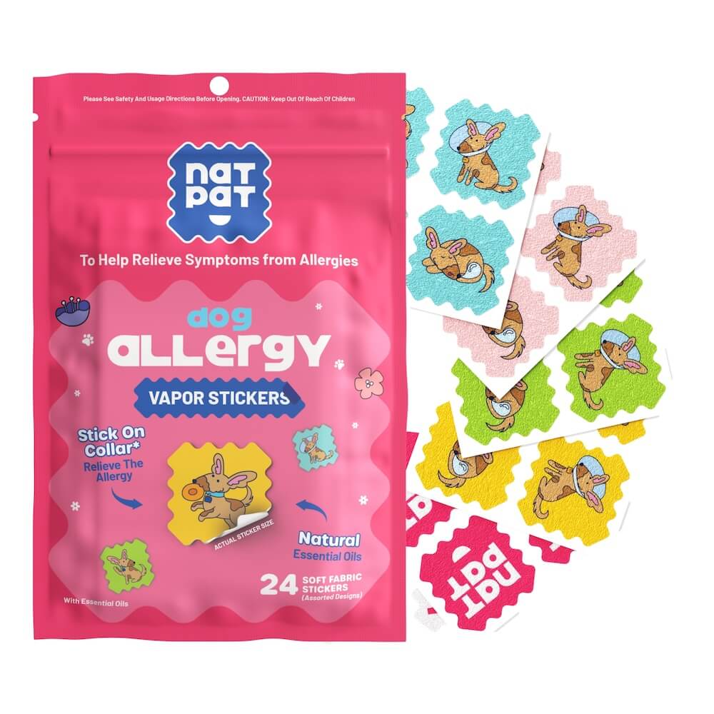 Dog Allergy Relief Vapor Stickers