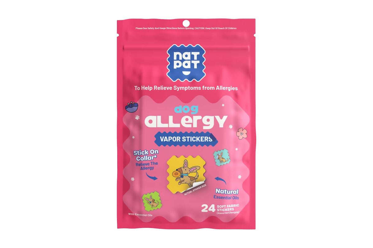 Dog Allergy Relief Vapor Stickers
