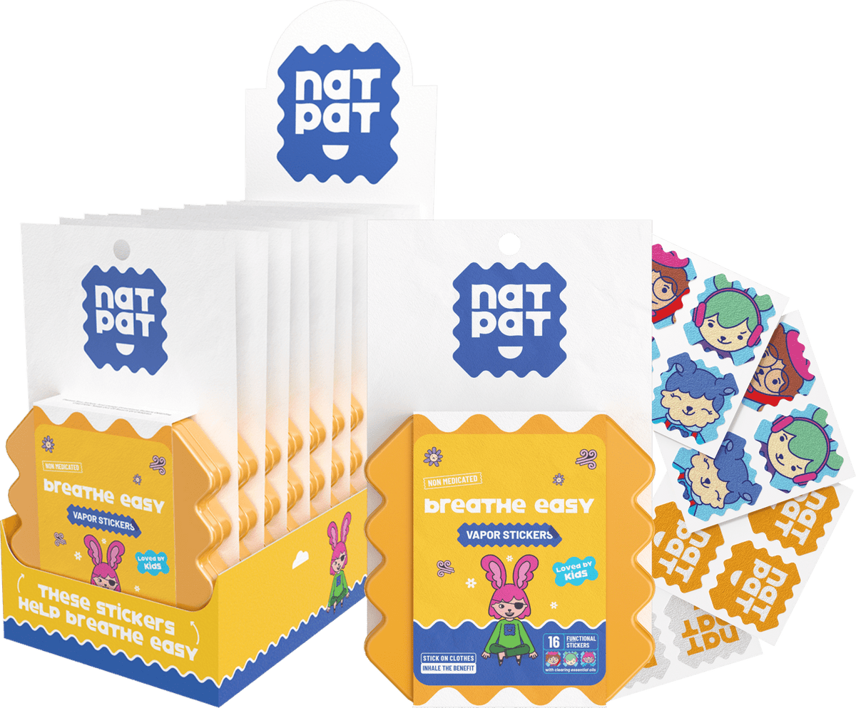 NatPat BreathEasy 16s - 10 Resale Packs in a Display Box