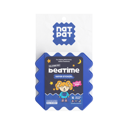 NatPat Kids Bedtime Sleep Promoting Sticker 16pk - 10 Resale Packs in a Display Box