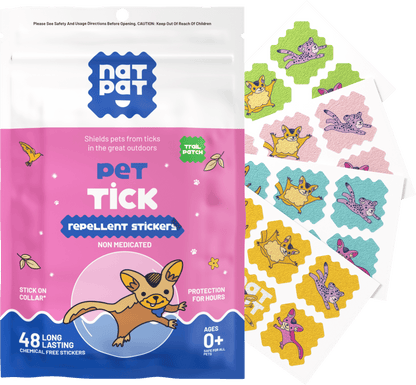 Pet Tick Repellent Stickers