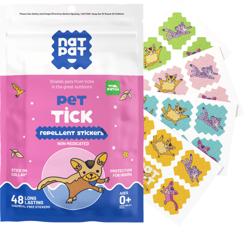 Pet Tick Repellent Stickers