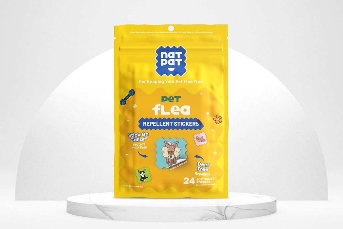 Pet Flea Repellent Stickers