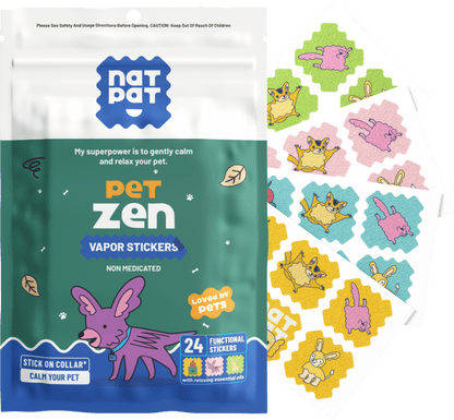 Pet Zen Vapor Stickers – Dog Stress Relief