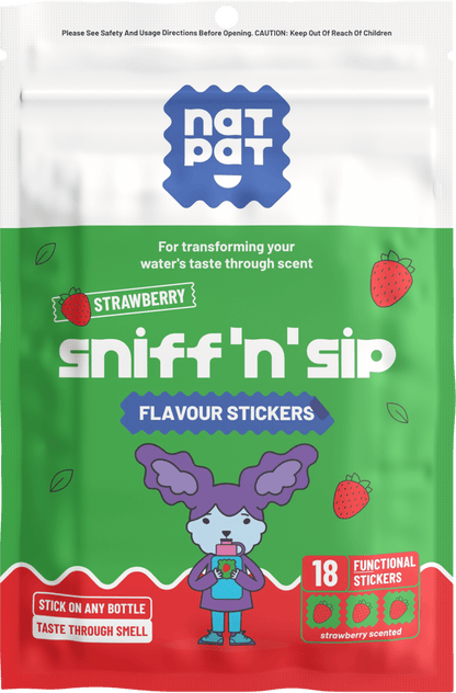 Sniff 'n' Sip Flavour Stickers