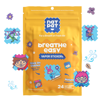 StuffyPatch - Breath Easy Stickers