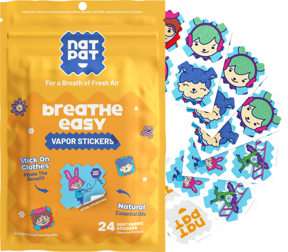 StuffyPatch - Breath Easy Stickers